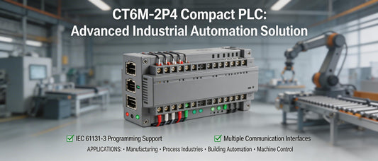 CT6M-2P4 Compact PLC: Advanced Industrial Automation Solution