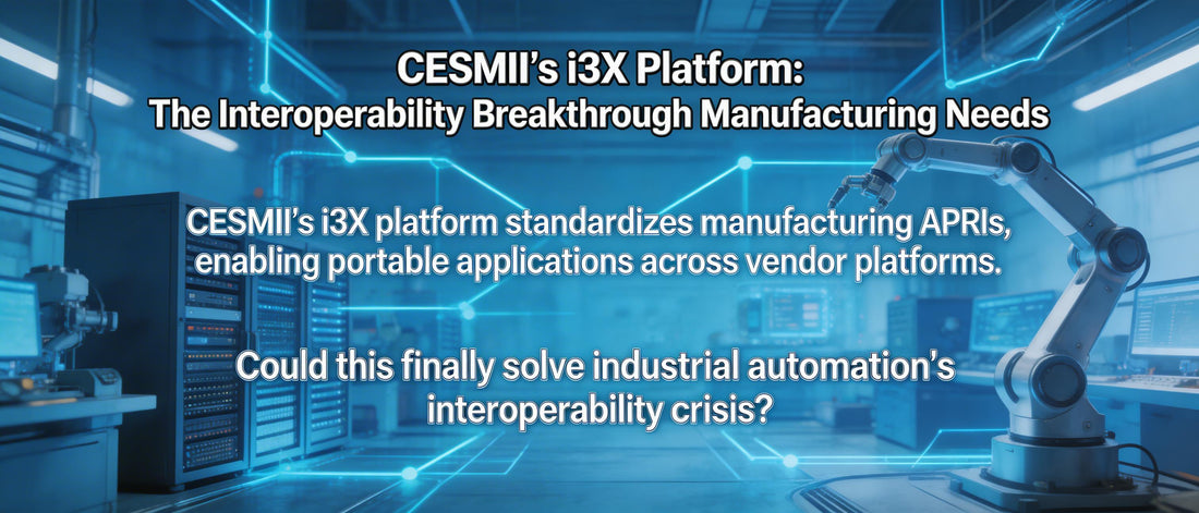 CESMII's i3X Platform: The Interoperability Breakthrough Manufacturing Needs