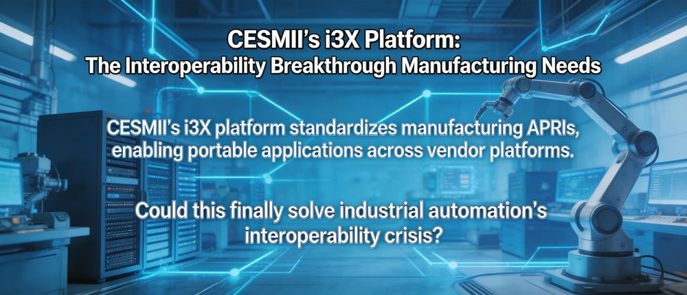 CESMII's i3X Platform: The Interoperability Breakthrough Manufacturing Needs