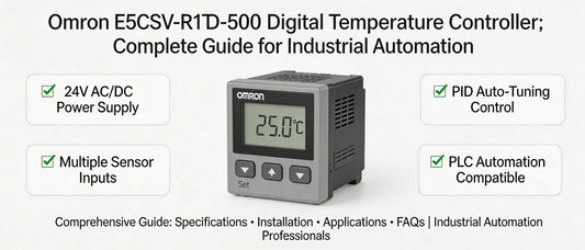 Omron E5CSV-R1TD-500 Digital Temperature Controller: Complete Guide for Industrial Automation