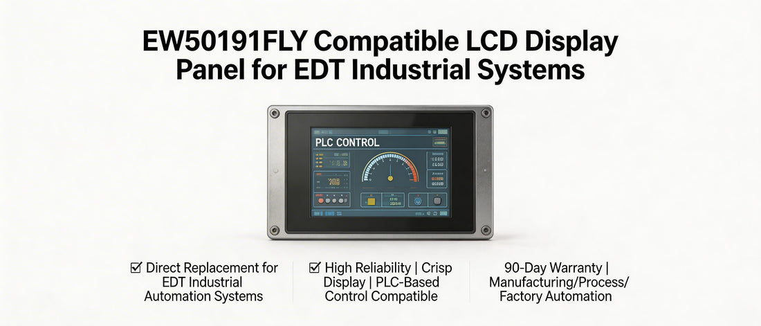 EW50191FLY Compatible LCD Display Panel for EDT Industrial Systems