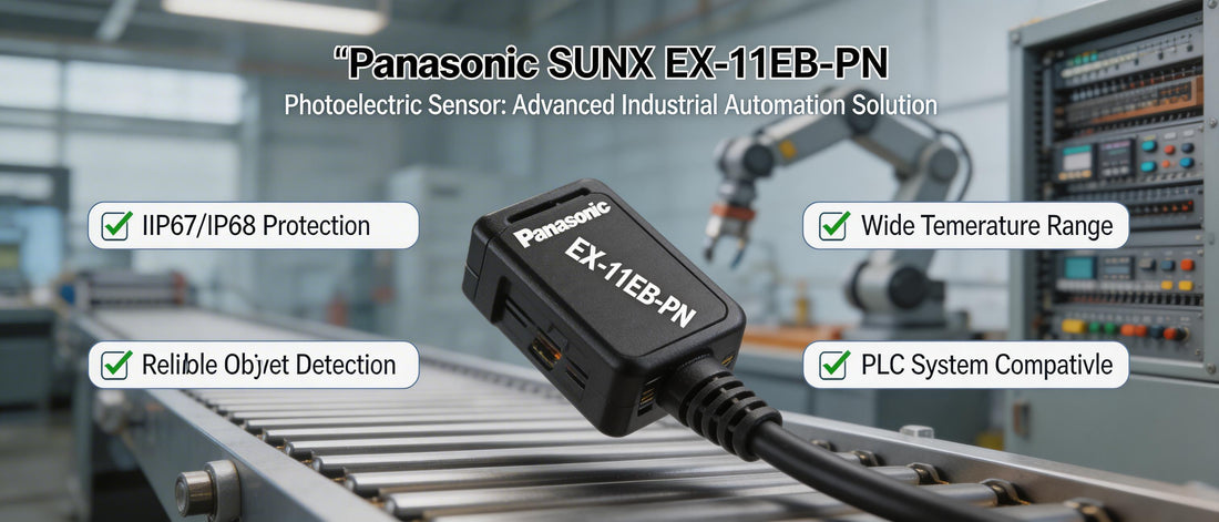 Panasonic SUNX EX-11EB-PN Photoelectric Sensor: Advanced Industrial Automation Solution