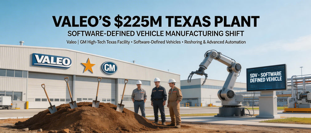 Valeo's $225M Texas Plant Signals Software-Defined Vehicle Manufacturing Shift