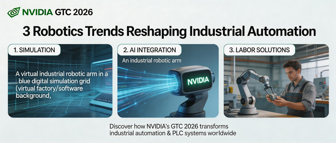 NVIDIA GTC 2026: 3 Robotics Trends Reshaping Industrial Automation