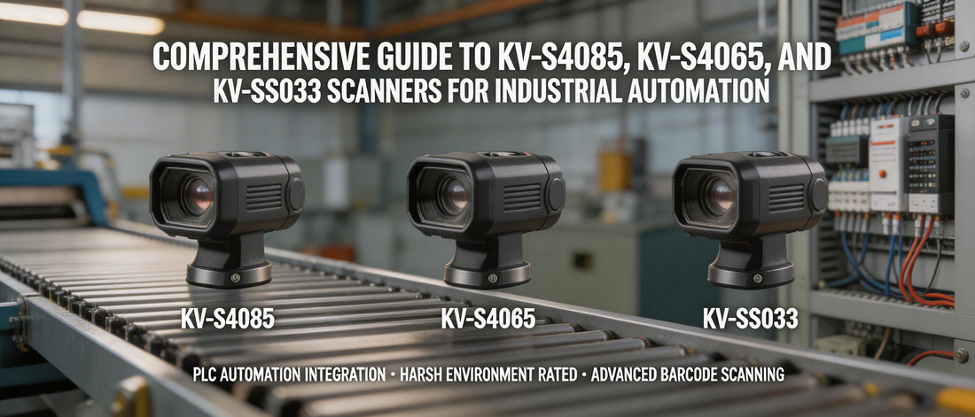Comprehensive Guide to KV-S4085, KV-S4065, and KV-SS033 Scanners for Industrial Automation