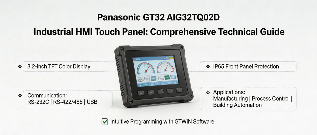 Panasonic GT32 AIG32TQ02D Industrial HMI Touch Panel: Comprehensive Technical Guide