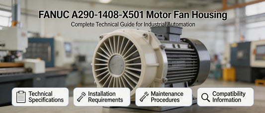 FANUC A290-1408-X501 Motor Fan Housing: Complete Technical Guide for Industrial Automation