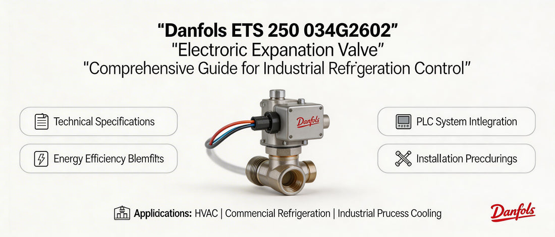 Danfoss ETS 250 034G2602 Electronic Expansion Valve: Comprehensive Guide for Industrial Refrigeration Control