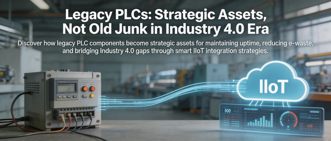 Legacy PLCs: Strategic Assets, Not Old Junk in Industry 4.0 Era