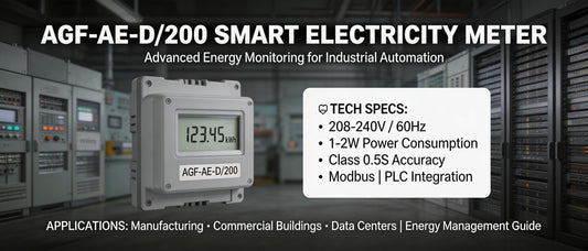 AGF-AE-D/200 Smart Electricity Meter: Advanced Energy Monitoring for Industrial Automation