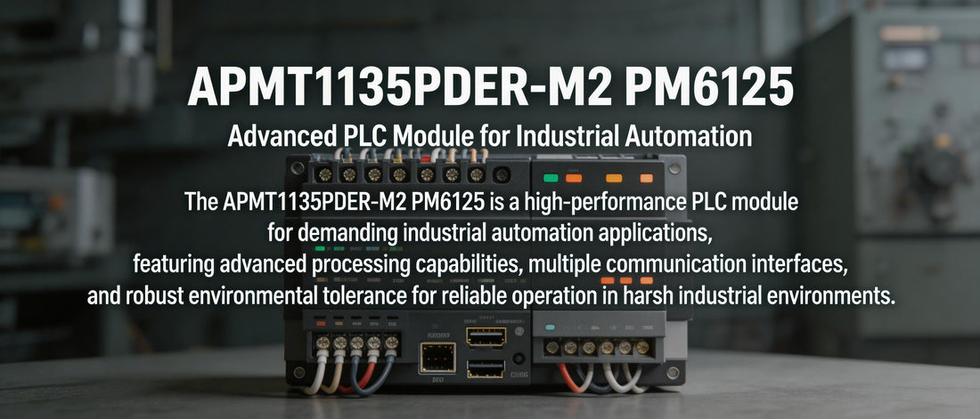 APMT1135PDER-M2 PM6125: Advanced PLC Module for Industrial Automation
