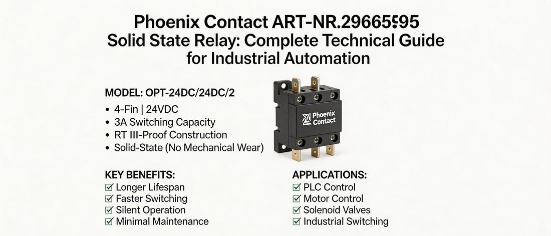 Phoenix Contact ART-NR.2966595 Solid State Relay: Complete Technical Guide for Industrial Automation