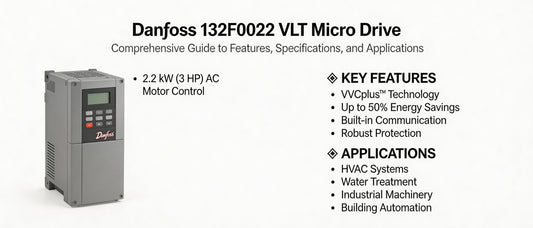 Danfoss 132F0022 VLT Micro Drive: Comprehensive Guide to Features, Specifications, and Applications