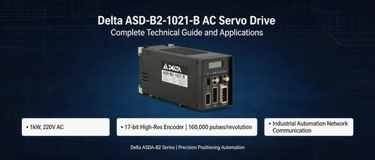Delta ASD-B2-1021-B AC Servo Drive: Complete Technical Guide and Applications