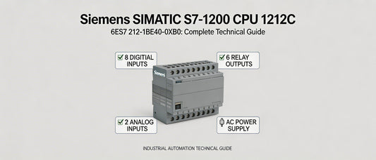 Siemens SIMATIC S7-1200 CPU 1212C 6ES7 212-1BE40-0XB0: Complete Technical Guide