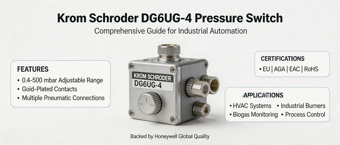 Krom Schroder DG6UG-4 Pressure Switch: Comprehensive Guide for Industrial Automation