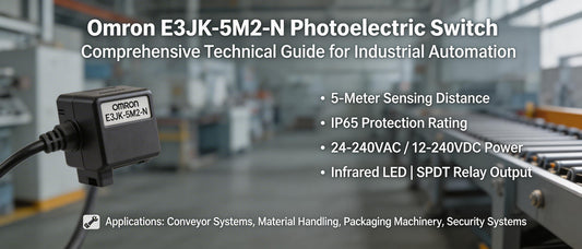 Omron E3JK-5M2-N Photoelectric Switch: Comprehensive Technical Guide for Industrial Automation