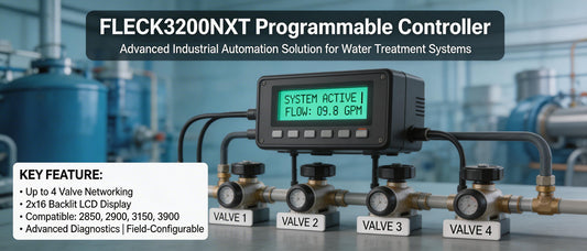 FLECK3200NXT Programmable Controller: Advanced Industrial Automation Solution for Water Treatment Systems