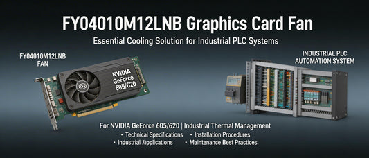 FY04010M12LNB Graphics Card Fan: Essential Cooling Solution for Industrial PLC Systems