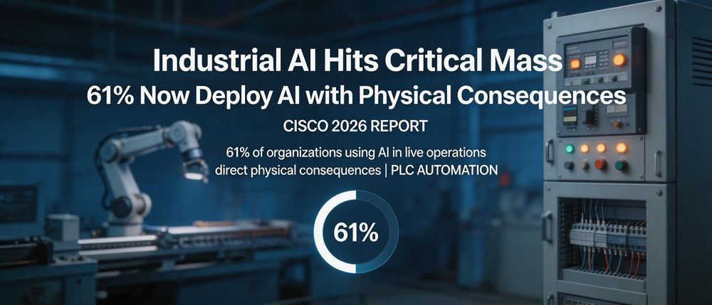 Industrial AI Hits Critical Mass: 61% Now Deploy AI with Physical Consequences
