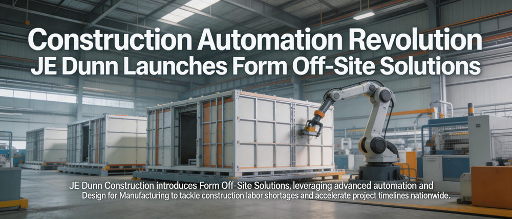 Construction Automation Revolution: JE Dunn Launches Form Off-Site Solutions