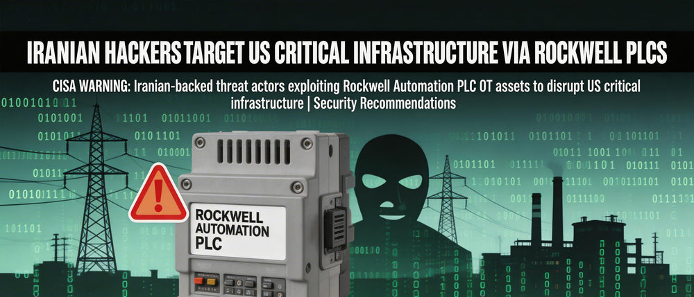 Iranian Hackers Target US Critical Infrastructure via Rockwell PLCs