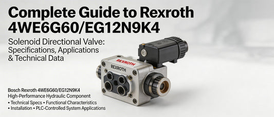 Complete Guide to Rexroth 4WE6G60/EG12N9K4 Solenoid Directional Valve: Specifications, Applications & Technical Data