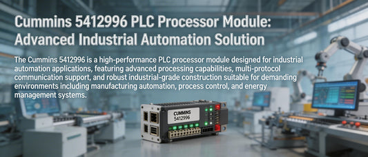 Cummins 5412996 PLC Processor Module: Advanced Industrial Automation Solution