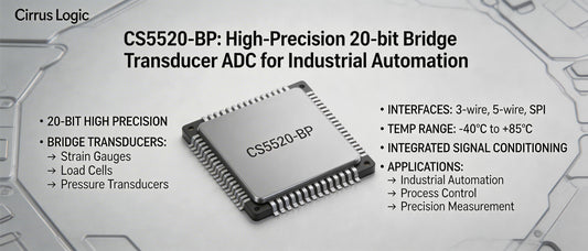 CS5520-BP: High-Precision 20-bit Bridge Transducer ADC for Industrial Automation