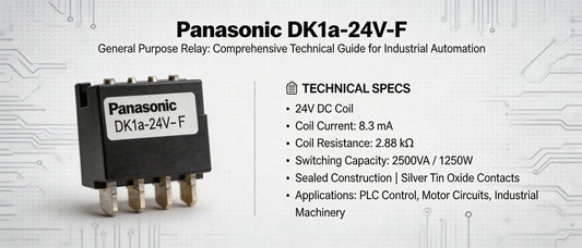 Panasonic DK1a-24V-F General Purpose Relay: Comprehensive Technical Guide for Industrial Automation