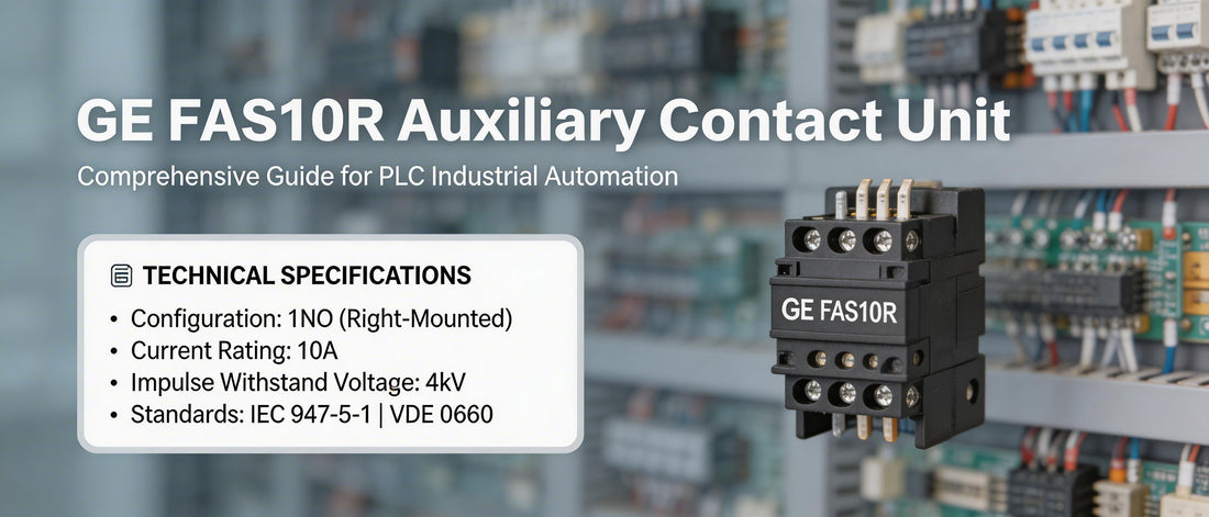 GE FAS10R Auxiliary Contact Unit: Comprehensive Guide for PLC Industrial Automation
