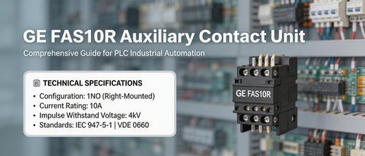 GE FAS10R Auxiliary Contact Unit: Comprehensive Guide for PLC Industrial Automation