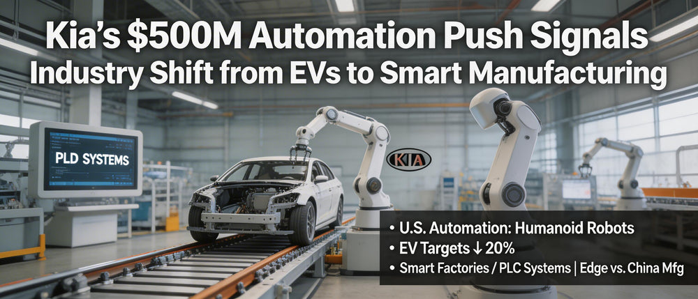 Kia's $500M Automation Push Signals Industry Shift from EVs to Smart Manufacturing