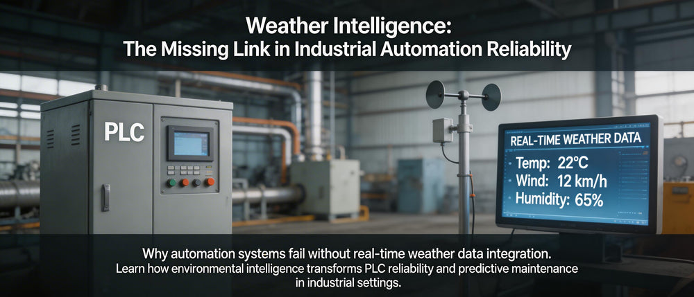Weather Intelligence: The Missing Link in Industrial Automation Reliability