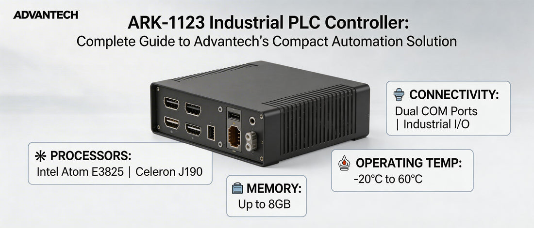 ARK-1123 Industrial PLC Controller: Complete Guide to Advantech's Compact Automation Solution