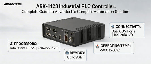 ARK-1123 Industrial PLC Controller: Complete Guide to Advantech's Compact Automation Solution