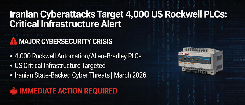 Iranian Cyberattacks Target 4,000 US Rockwell PLCs: Critical Infrastructure Alert