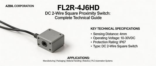 FL2R-4J6HD DC 2-Wire Square Proximity Switch: Complete Technical Guide