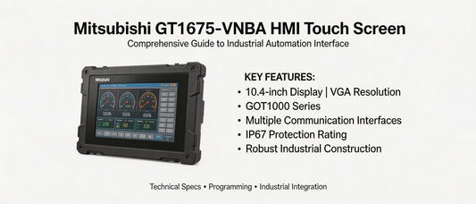 Mitsubishi GT1675-VNBA HMI Touch Screen: Comprehensive Guide to Industrial Automation Interface