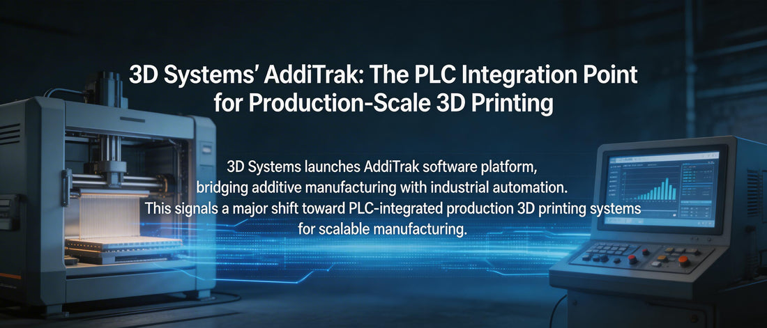 3D Systems' AddiTrak: The PLC Integration Point for Production-Scale 3D Printing