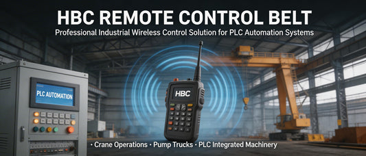 HBC Remote Control Belt: Professional Industrial Wireless Control Solution for PLC Automation Systems