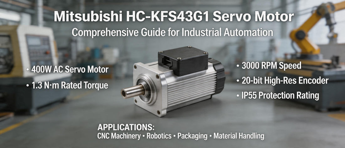 Mitsubishi HC-KFS43G1 Servo Motor: Comprehensive Guide for Industrial Automation