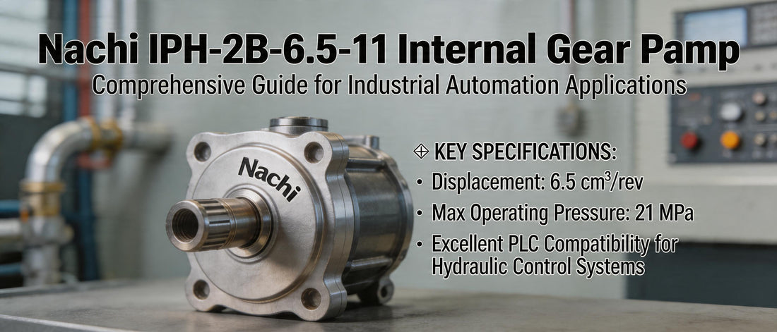 Nachi IPH-2B-6.5-11 Internal Gear Pump: Comprehensive Guide for Industrial Automation Applications