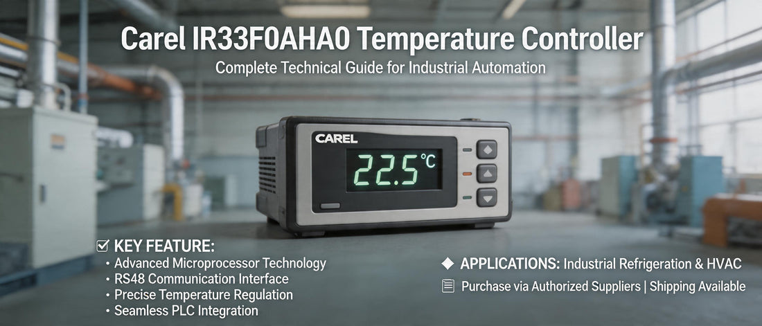 Carel IR33F0AHA0 Temperature Controller: Complete Technical Guide for Industrial Automation