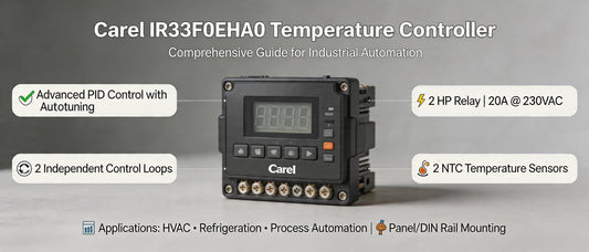 Carel IR33F0EHA0 Temperature Controller: Comprehensive Guide for Industrial Automation