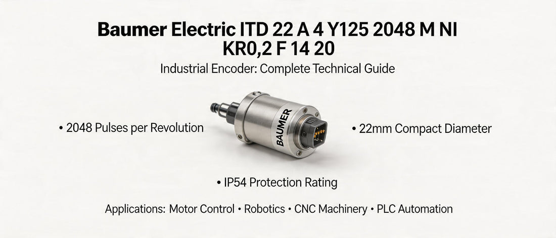Baumer Electric ITD 22 A 4 Y125 2048 M NI KR0,2 F 14 20 Industrial Encoder: Complete Technical Guide