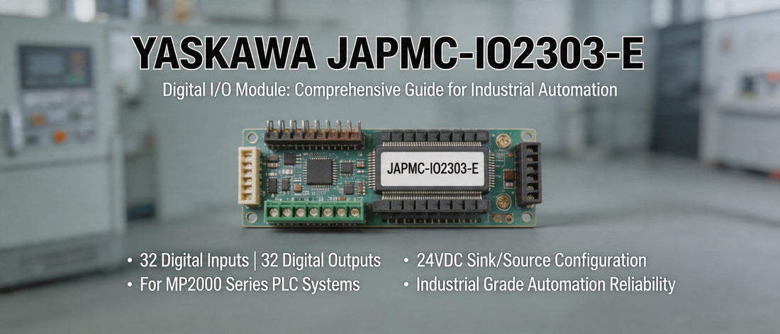 Yaskawa JAPMC-IO2303-E Digital I/O Module: Comprehensive Guide for Industrial Automation