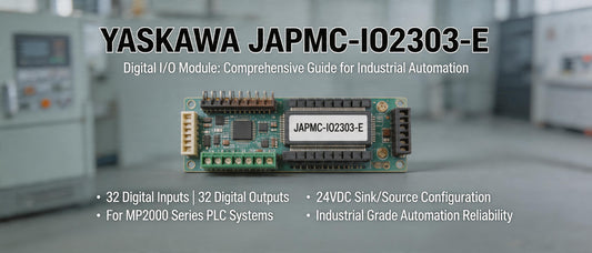 Yaskawa JAPMC-IO2303-E Digital I/O Module: Comprehensive Guide for Industrial Automation