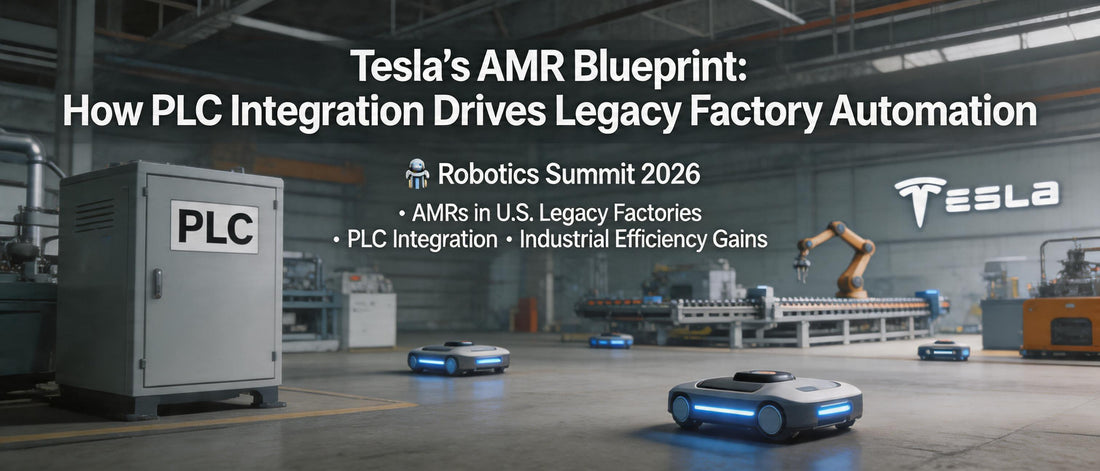 Tesla's AMR Blueprint: How PLC Integration Drives Legacy Factory Automation