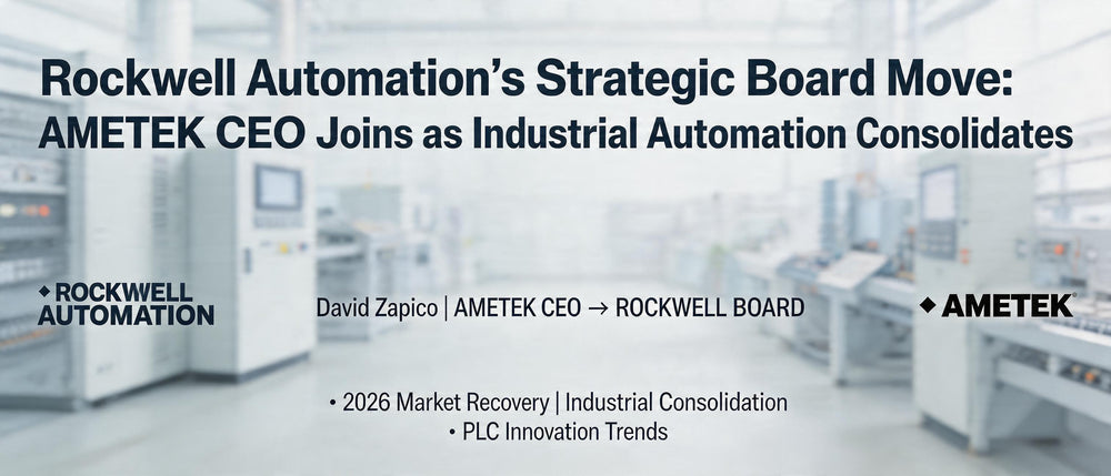 Rockwell Automation's Strategic Board Move: AMETEK CEO Joins as Industrial Automation Consolidates
